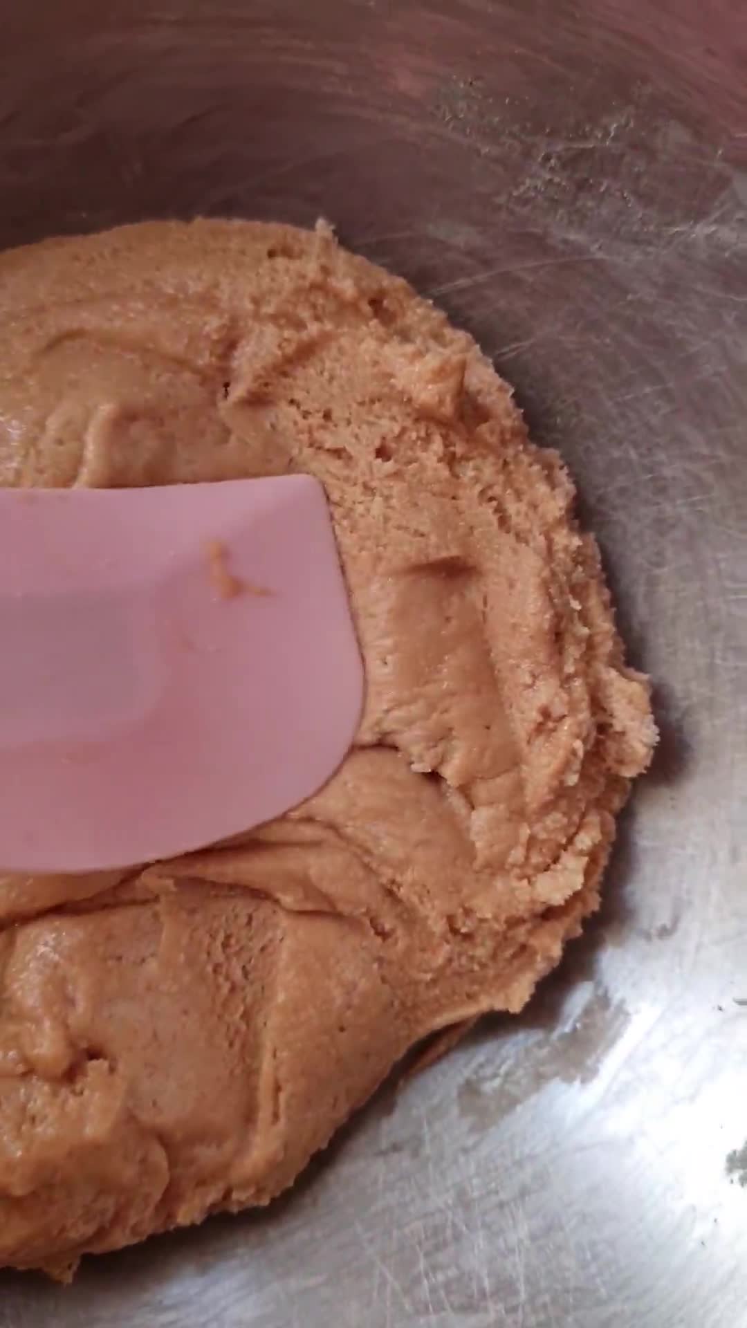 Foto del paso 1 de la receta: Postre/turrón inspirado en Mantecol® 🎅 Postre de maní y miel, marmolado con cacao y sin cocción 🎅