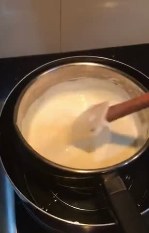 Foto langkah ke 2 dari resep Homemade Cream Cheese (mudah bikinnya & ekonomis).