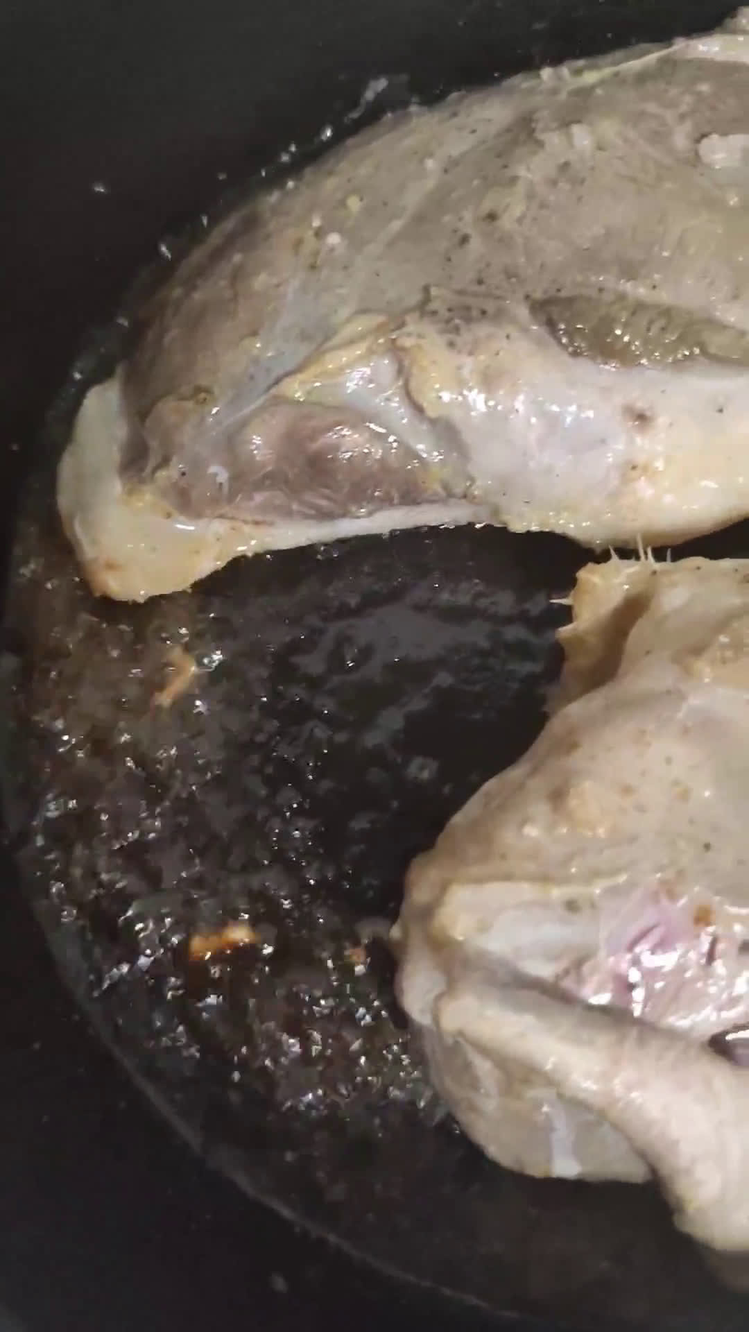صورة لخطوة 2 من وصفة صدور البط بصوص البرتقال مع رز بسمتي بالمكسرات