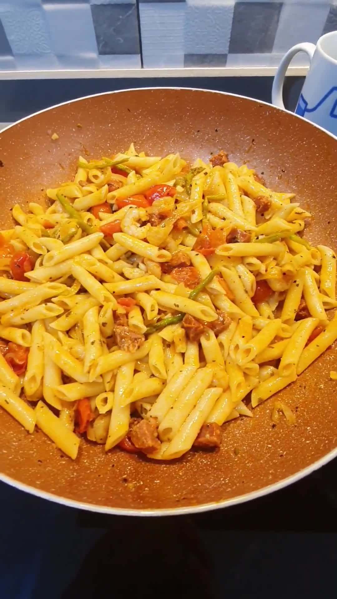 Foto del paso 3 de la receta: Pasta de aprovechamiento