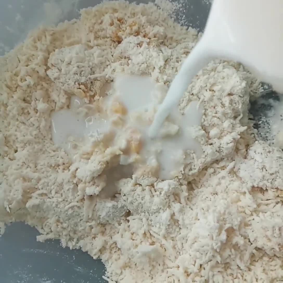 Foto langkah ke 2 dari resep Gandos Nangka Goreng.