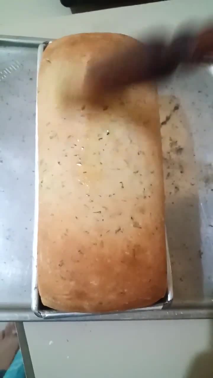 Foto langkah ke 5 dari resep Roti Tawar Bayam 1 x Proofing (Eggless).
