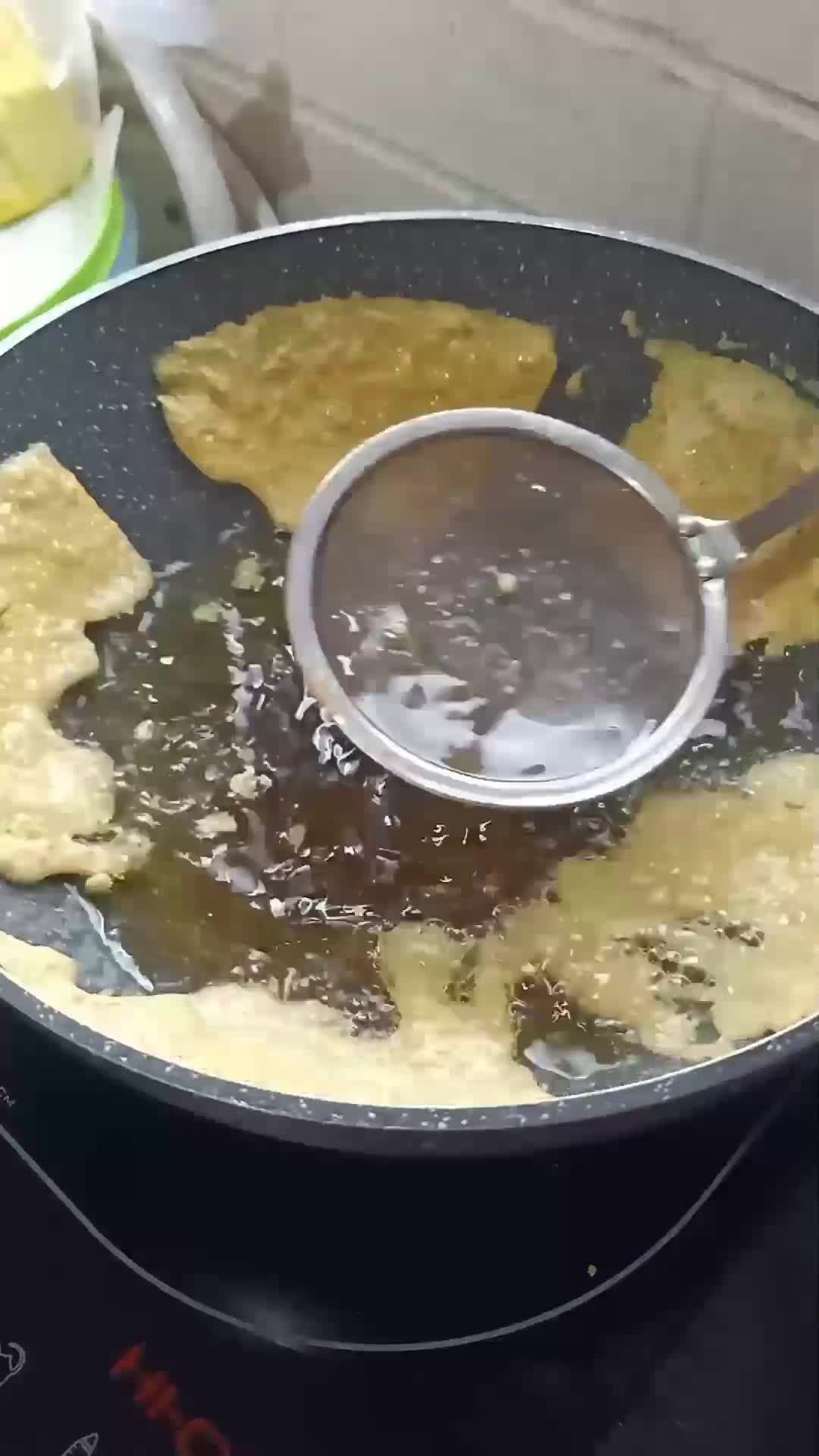 Foto langkah ke 2 dari resep Peyek Ampas Kedelai.