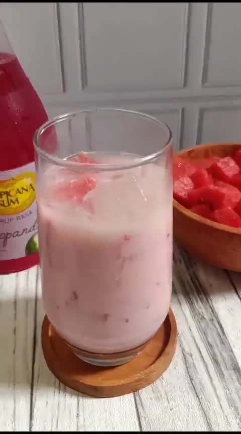 Foto langkah ke 5 dari resep Es susu semangka cocopandan.