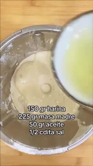 Foto del paso 1 de la receta: Galletas saladas de masa madre de descarte