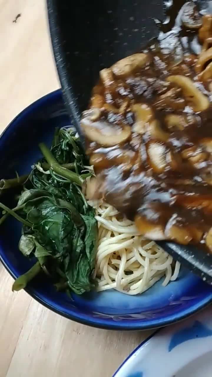 Foto langkah ke 7 dari resep Lomie Kangkung.