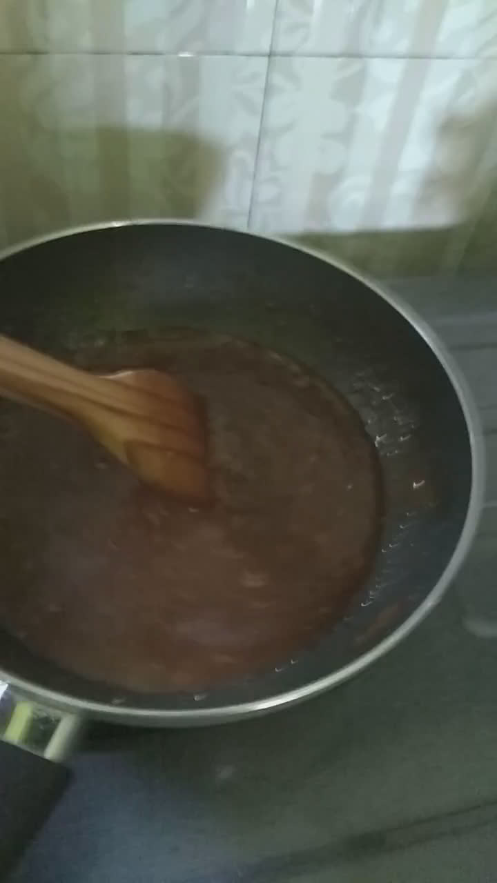 Foto langkah ke 7 dari resep Sawi Gulung isi Ayam Jamur Kuping Saos Tiram.