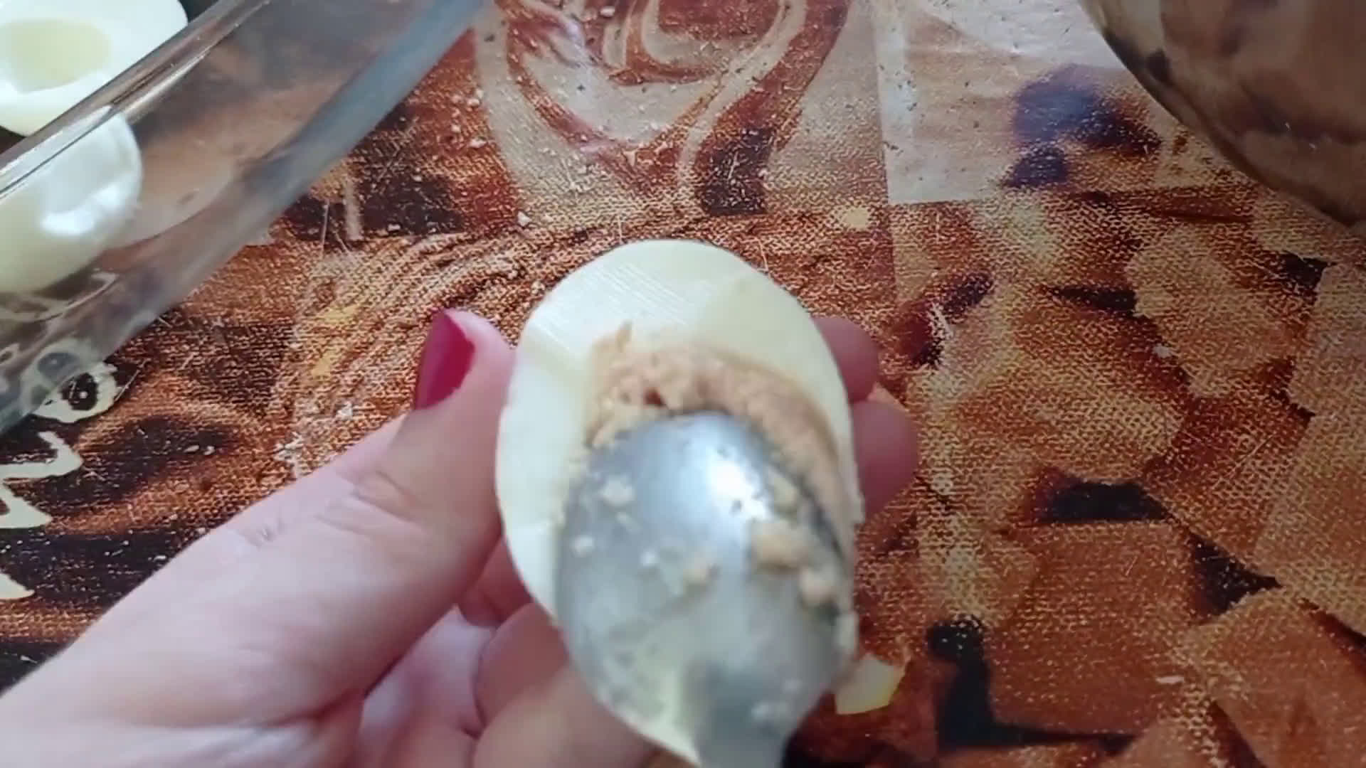 Töltött tojás recept fázis 5 fotója