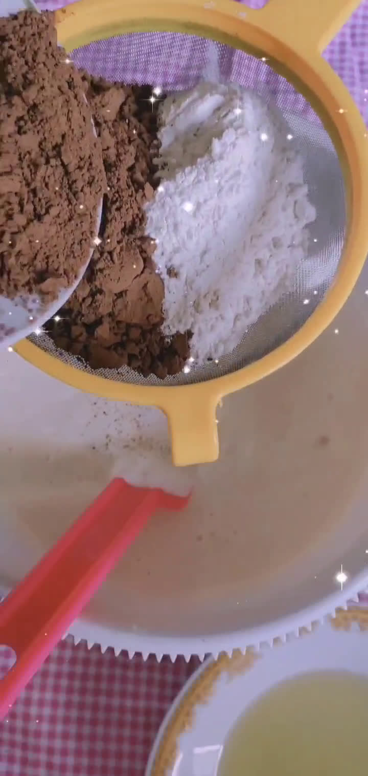 Foto langkah ke 1 dari resep Brownis kukus.