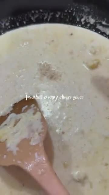 Foto langkah ke 5 dari resep Meatball creamy cheeze sauce.