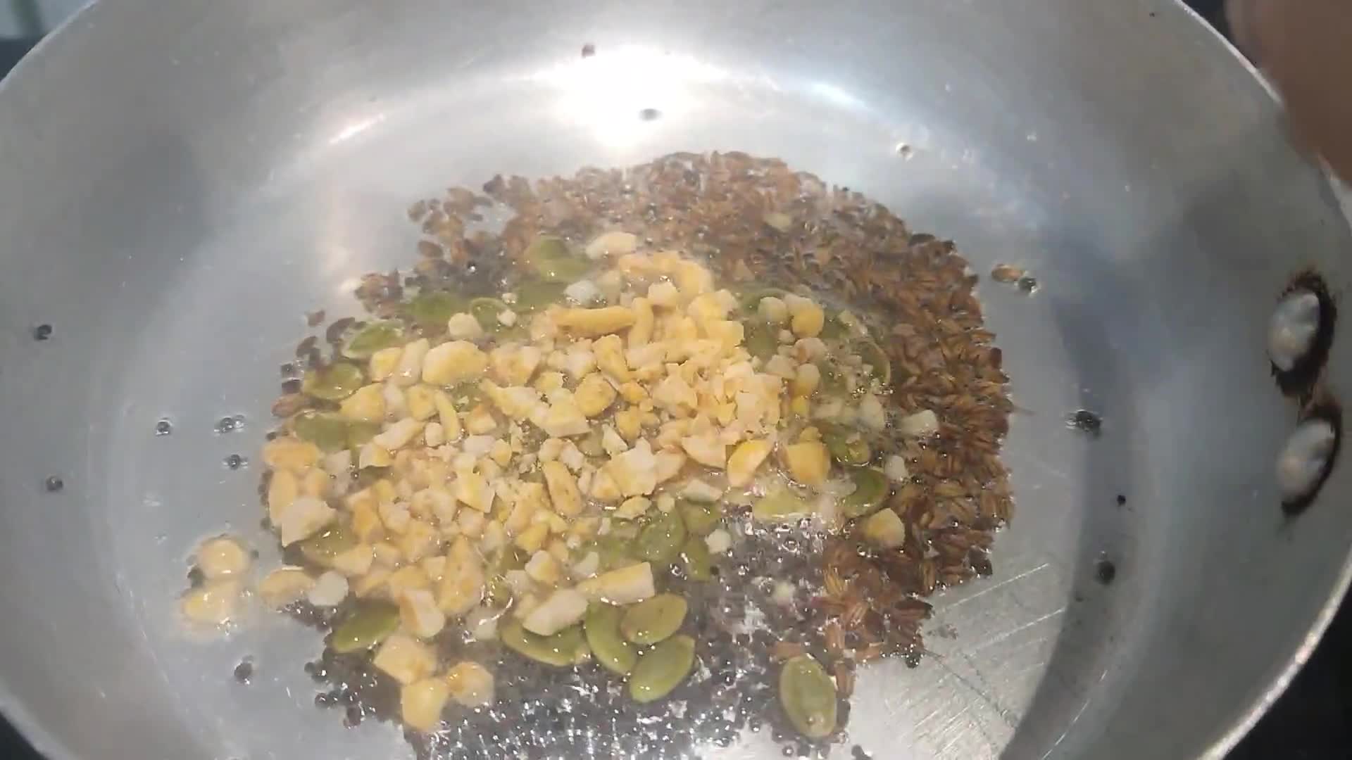 A picture of step 2 of Beetroot Raita.