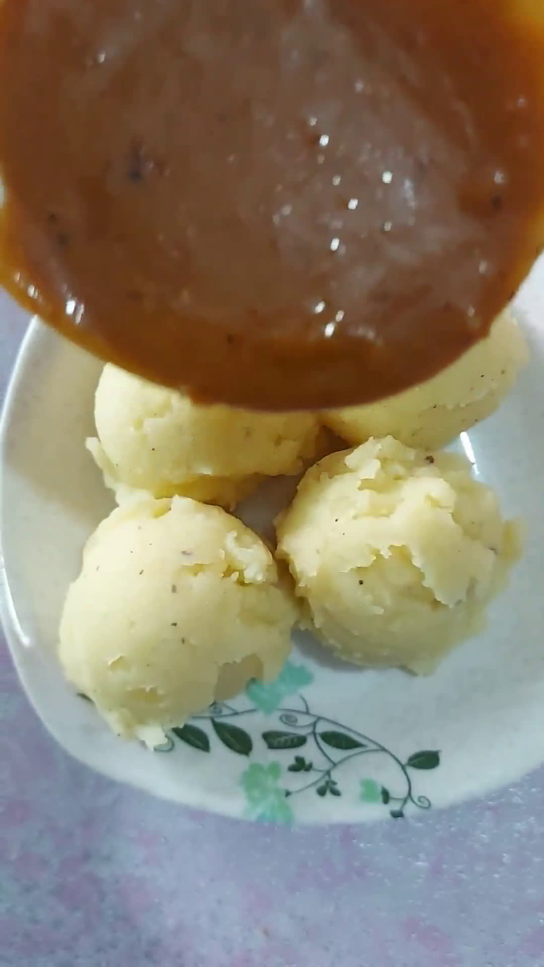 Gambar langkah 12 resipi Mashed potato ala² kfc.