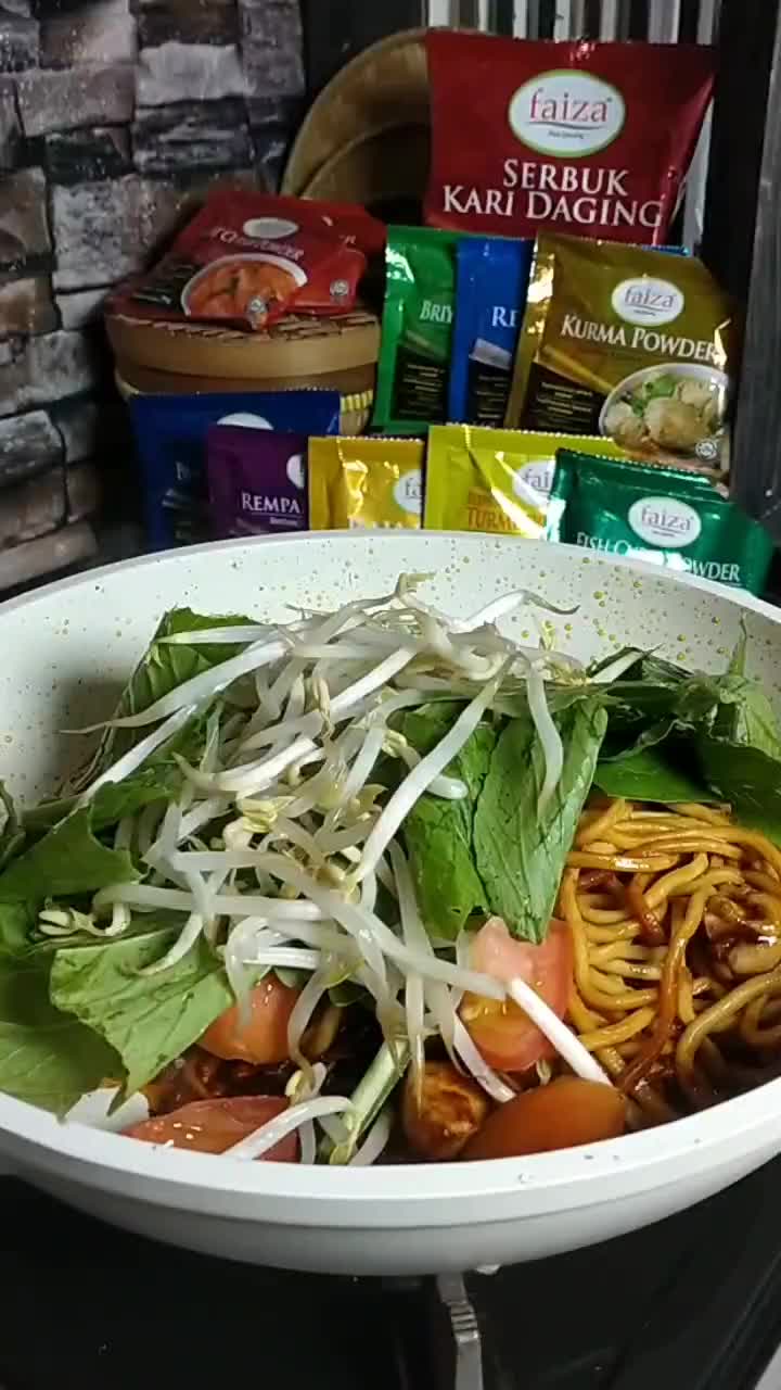 Gambar langkah 2 resipi Mee goreng faiza style.