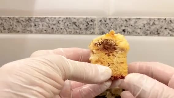Foto del paso 10 de la receta: Pastel con plátano y Dulce de leche