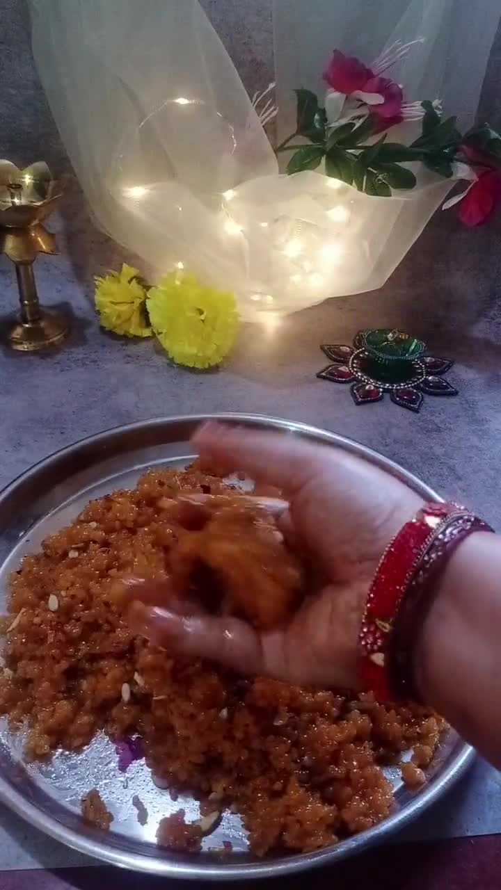 मोती चूर लड्डू(moti choor laddu recipe in hindi) रेसिपी चरण 7 फोटो