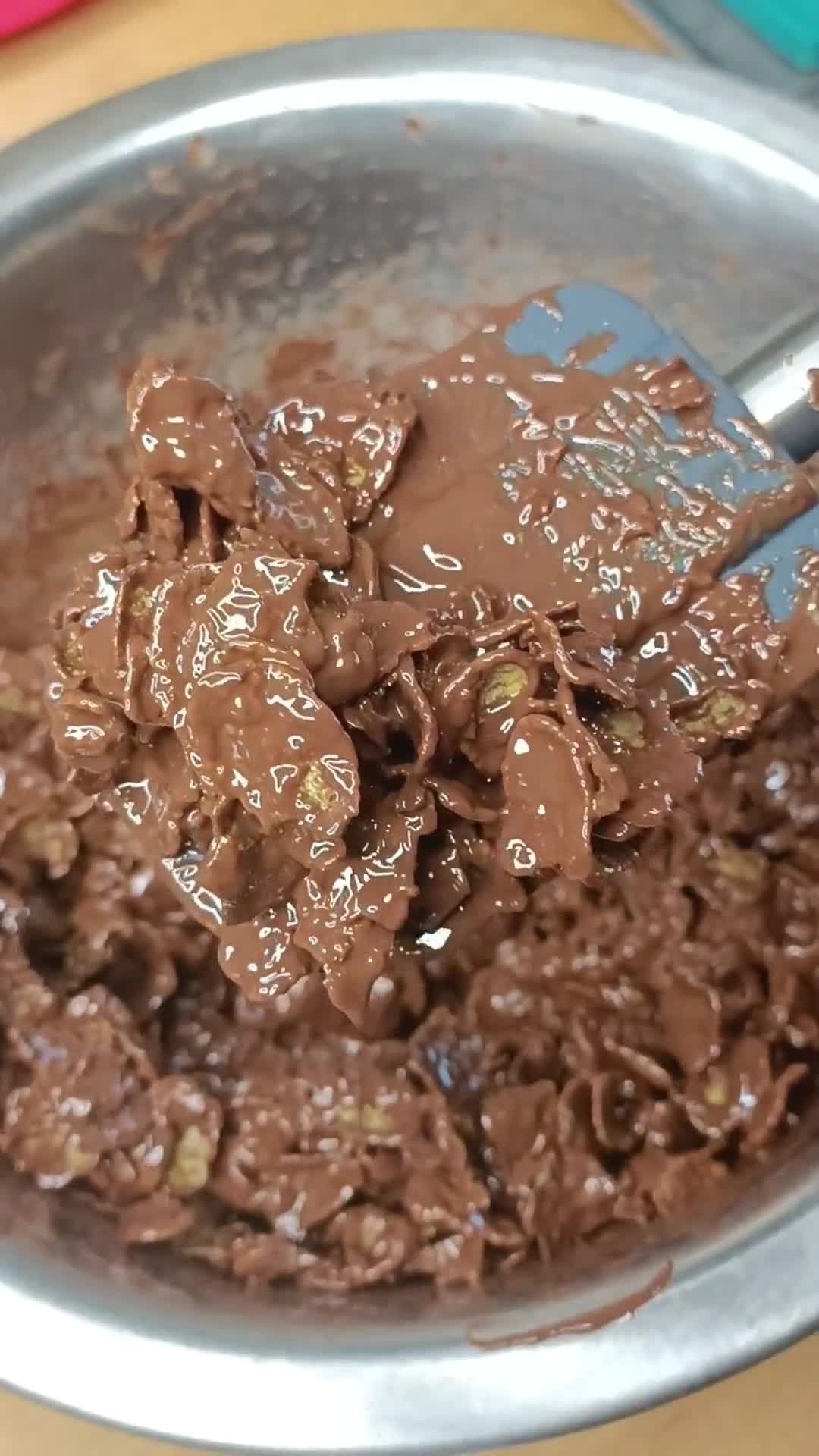 Une image de l'étape 2 de 🍫Roses des sables aux chocolats noirs.