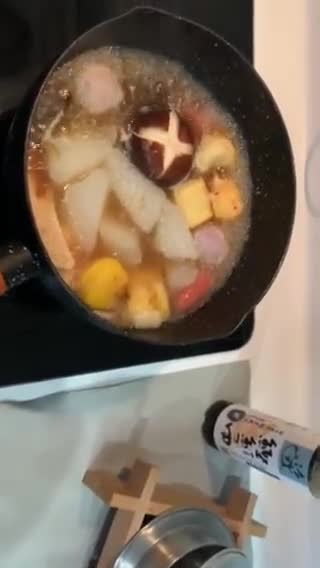 ｛佃煮小食堂🏮｝關東煮小吃🍢的食譜步驟1照片