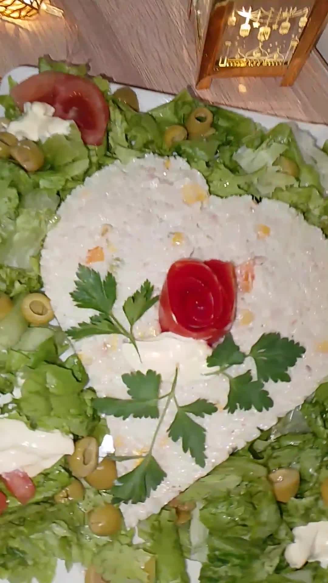 صورة لخطوة 3 من وصفة سلاطة الخس 👍