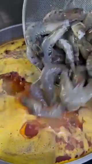 Gambar langkah 10 resipi Mee Jawa Daging & Udang.