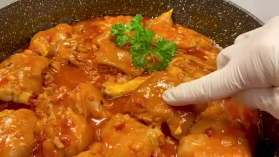 Foto del paso 13 de la receta: Manitas de cerdo en salsa