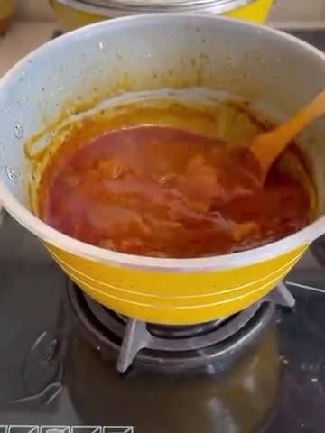 عکس مرحله 3 از دستور خورشت آلو مسما با گوشت