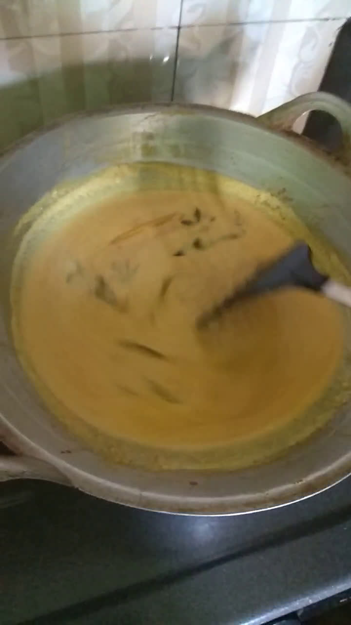 Foto langkah ke 3 dari resep Rendang Ayam (Bumbu Dasar Orange).
