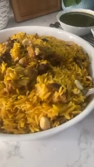 صورة لخطوة 8 من وصفة كبسة ارز باللحم