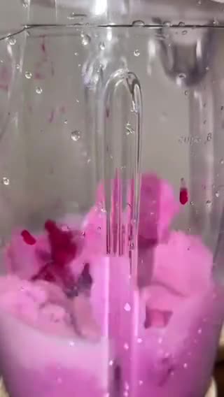 Foto langkah ke 2 dari resep Puding Buah Naga.