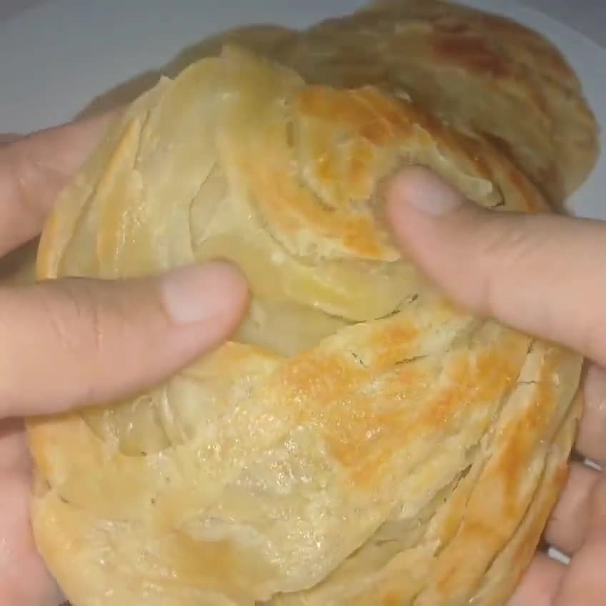 Foto langkah ke 10 dari resep Roti maryam / cane.