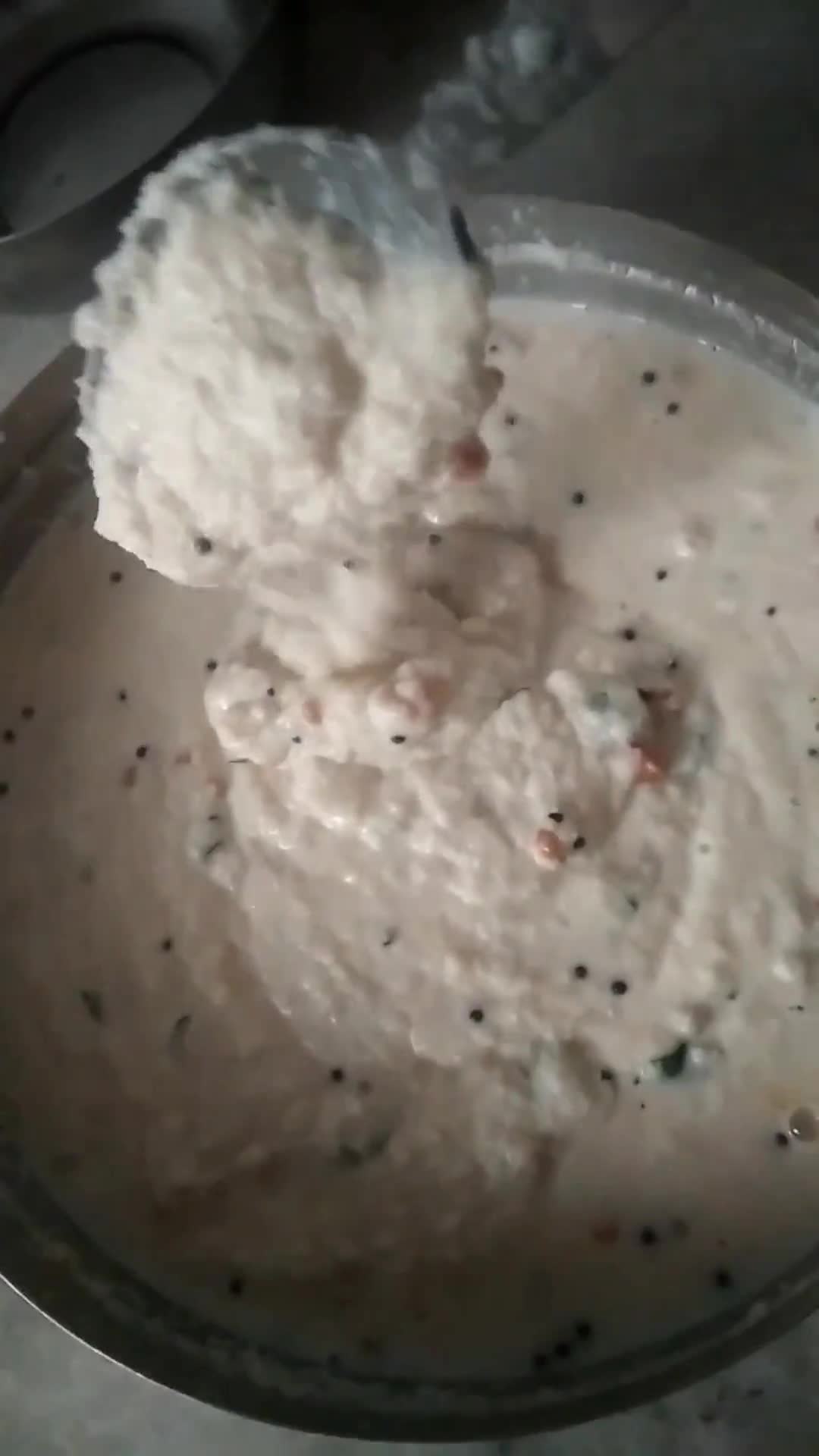 A picture of step 3 of Instant Rava Idly & Quick Sambhar.