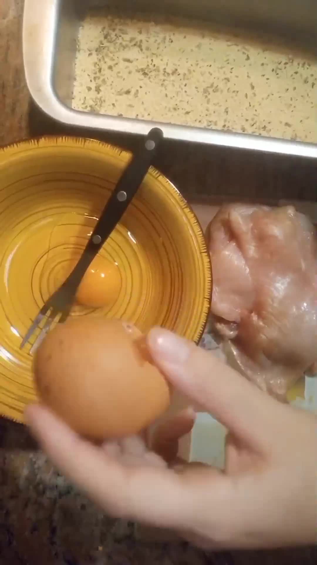 Foto del paso 1 de la receta: Milanesas de pollo 🍗