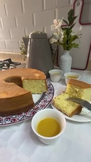 صورة لخطوة 8 من وصفة كيكه عاديه