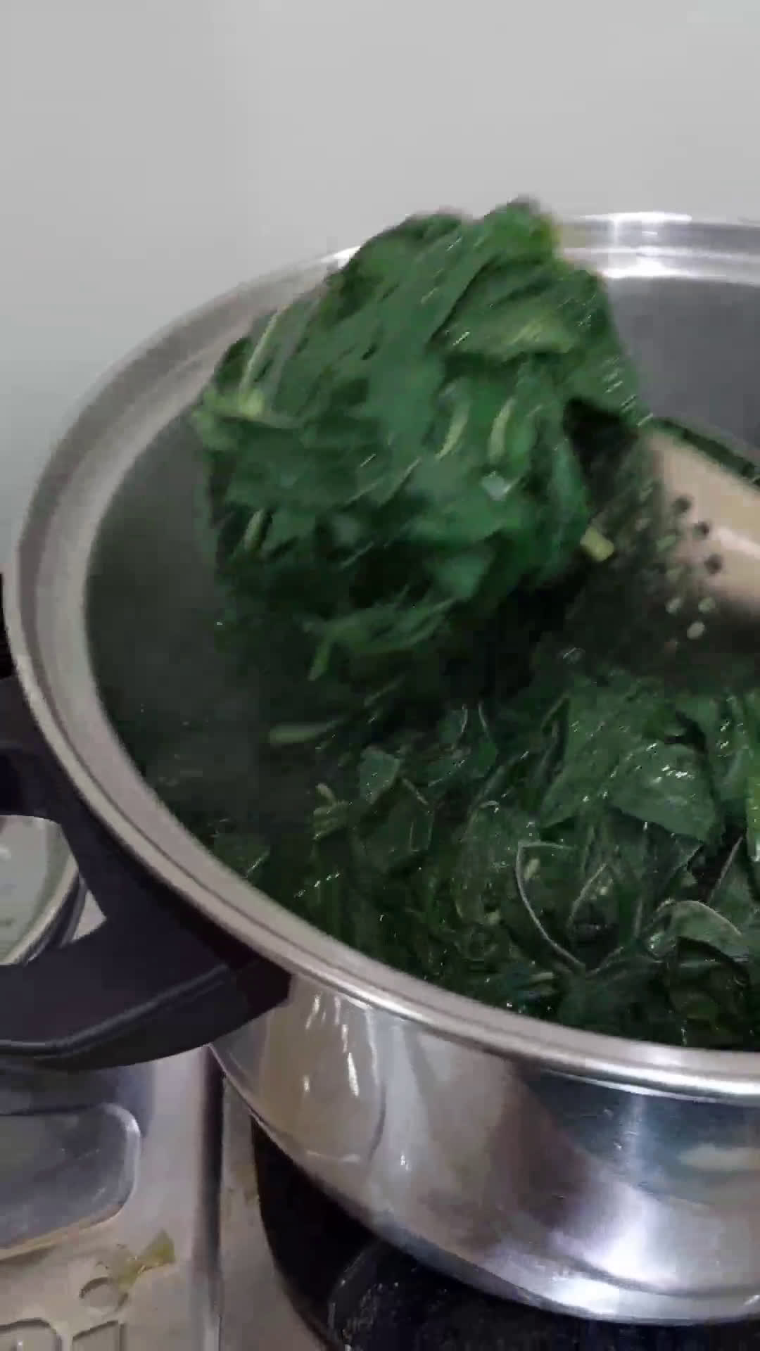 Foto langkah ke 3 dari resep Daun singkong rebus (331).