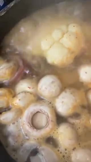 Une image de l'étape 4 de 🪵Velouté 🪔🍂chou fleur🌶️ champignons noisettes🌰.