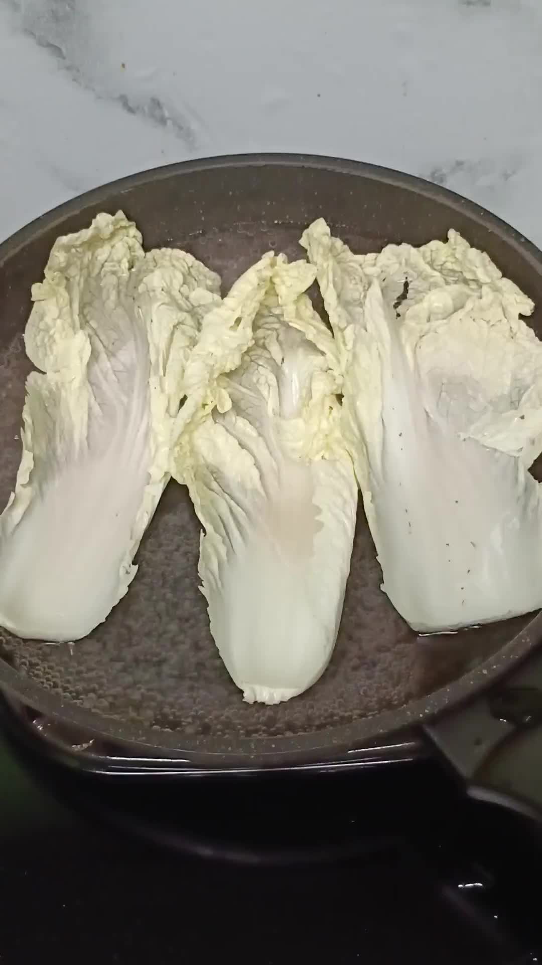 Foto langkah ke 1 dari resep Sawi Gulung isi Ayam Tahu.
