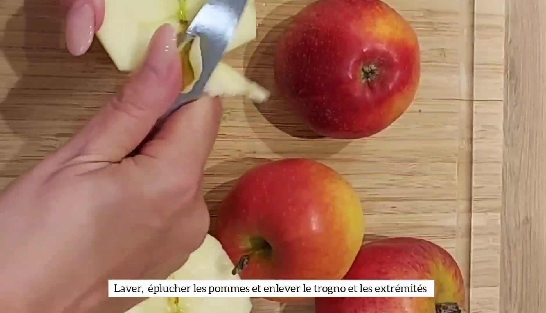 Une image de l'étape 3 de Tarte aux pommes à la crème d'amandes.