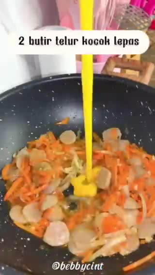 Foto langkah ke 6 dari resep Orak arik sayuran.