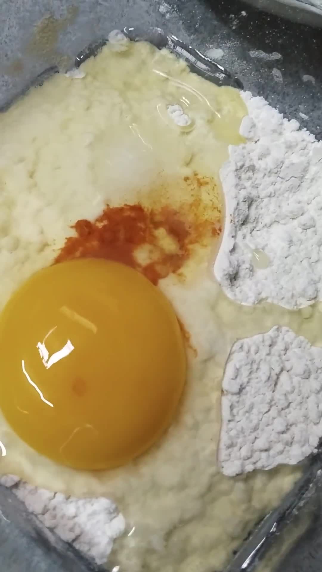 Gambar langkah 1 resipi Lempeng daun bawang.