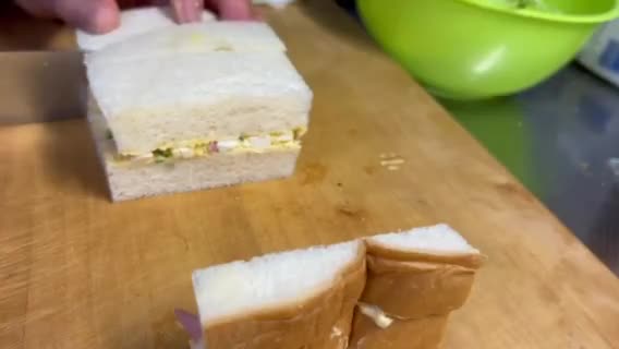 とーちゃんの王道特製たまごサンド作り方9写真