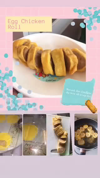 Foto langkah ke 8 dari resep Egg Chicken Roll Ala Hokben.