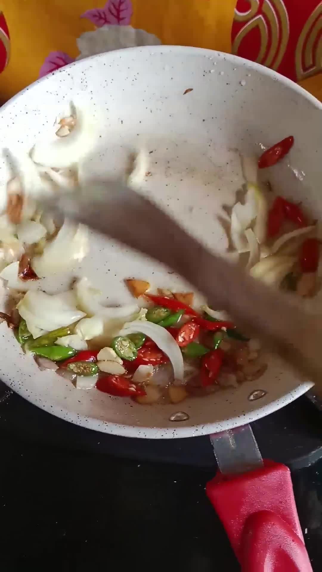 Foto langkah ke 3 dari resep Saus Tiram Kacang Panjang.