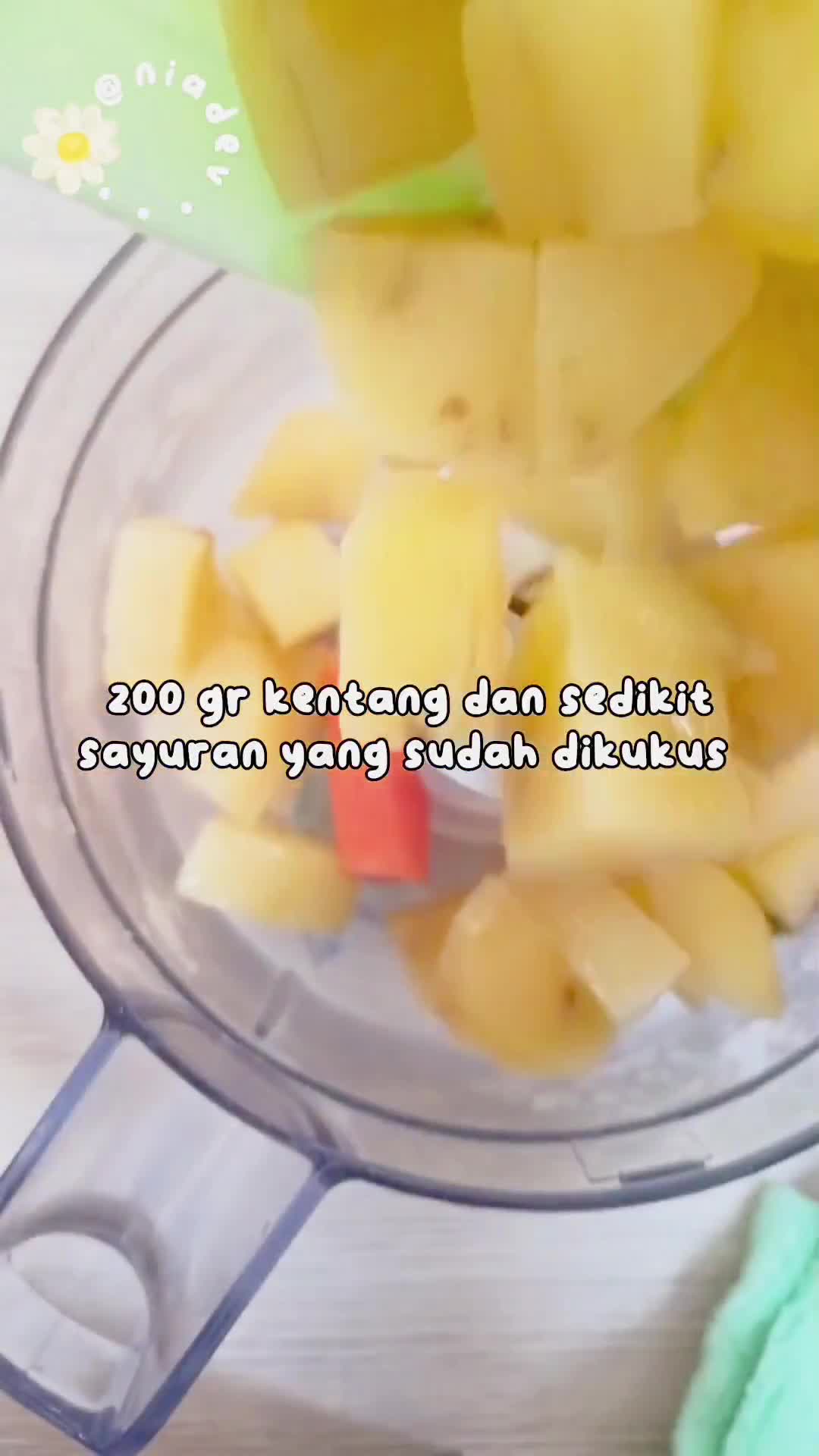 Foto langkah ke 1 dari resep Bitterballen kentang.