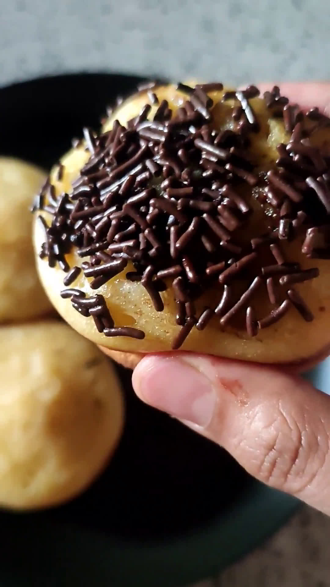 Foto langkah ke 8 dari resep Pukis menul bersarang tanpa santan.