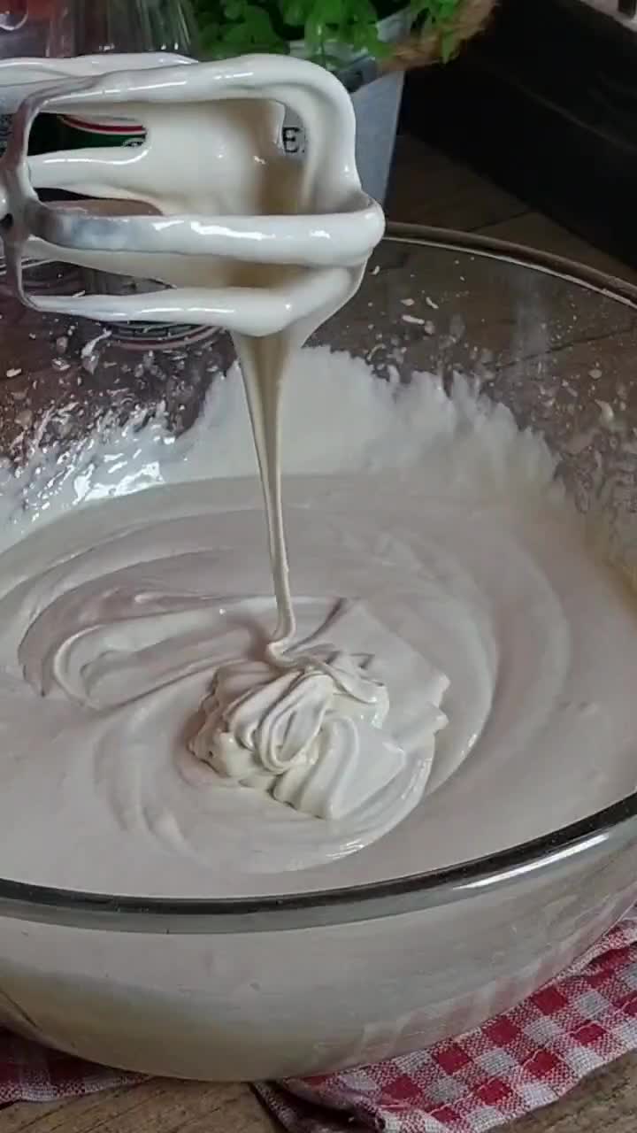 Gambar langkah 2 resipi Apam coconut rose.