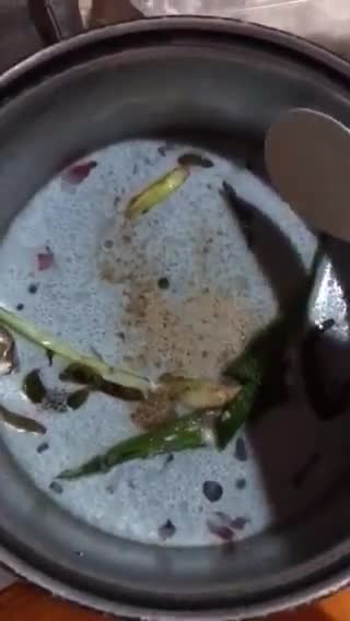 Foto langkah ke 3 dari resep Nasi Liwet Bunga Telang.