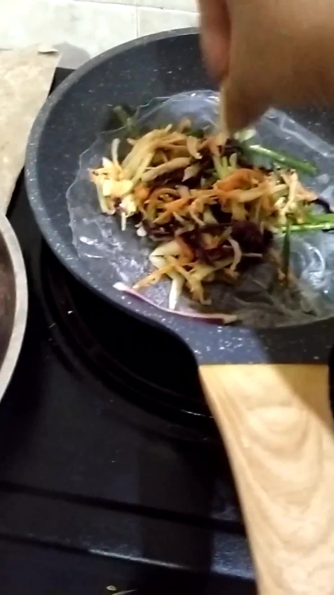 Foto langkah ke 5 dari resep Pajoen Low calorie (pancake sayur korea).