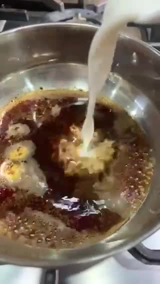 A picture of step 2 of Masala chai.