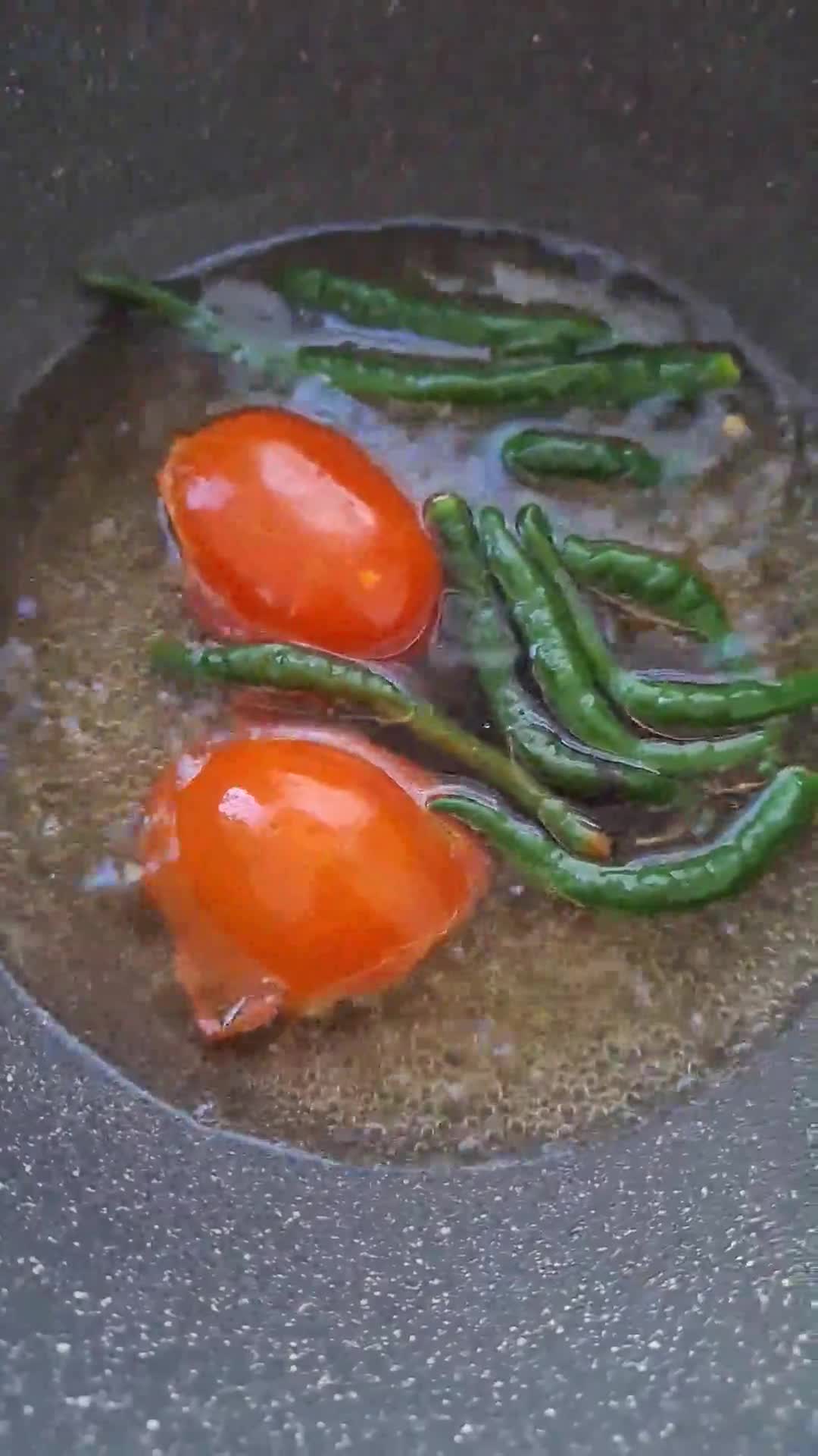 Foto langkah ke 3 dari resep Ayam Cabe Hijau.