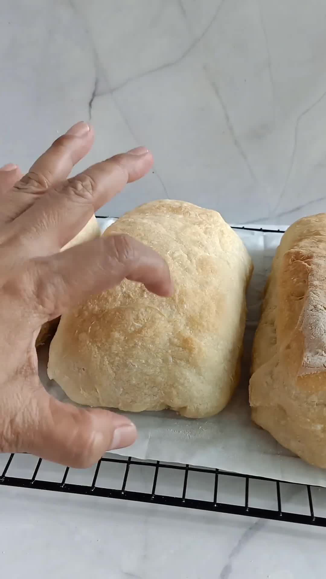Foto langkah ke 9 dari resep Ciabatta Bread.