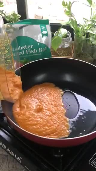 Gambar langkah 1 resipi Rendang Lobster.